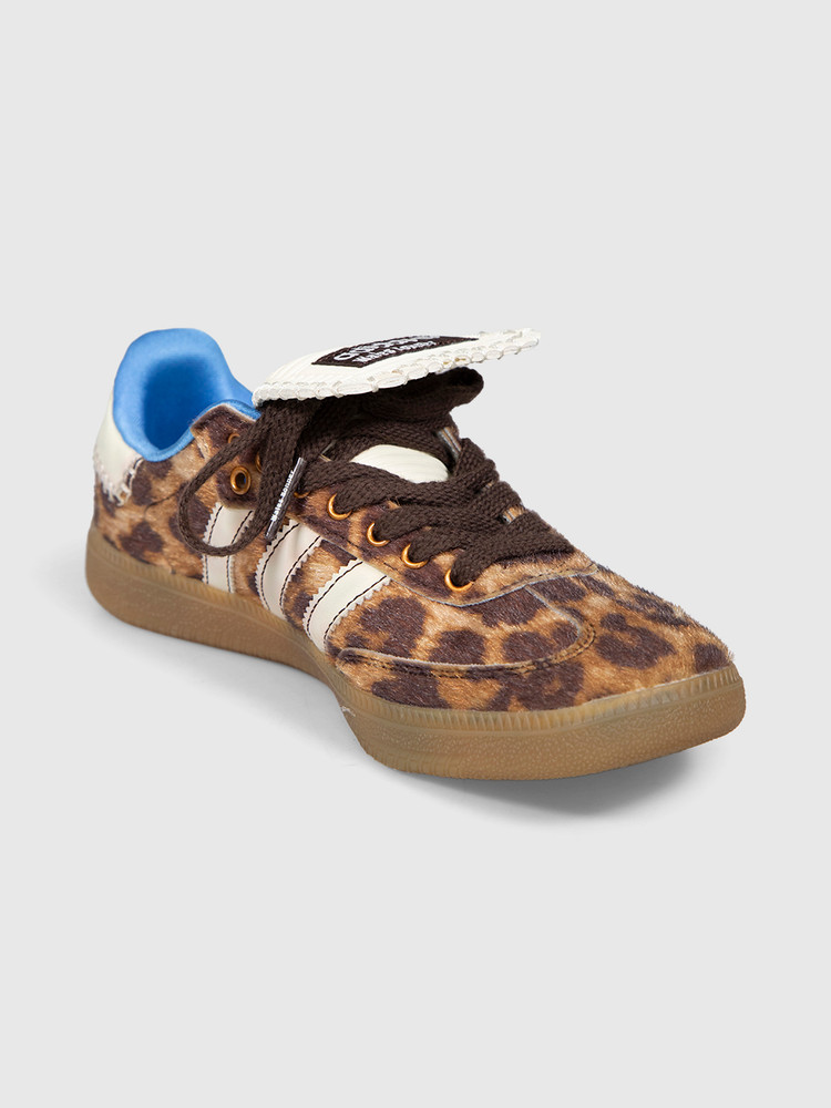 Wales Bonner Adidas x Wales Bonner Brown Leopard Pony Calfskin Trainers