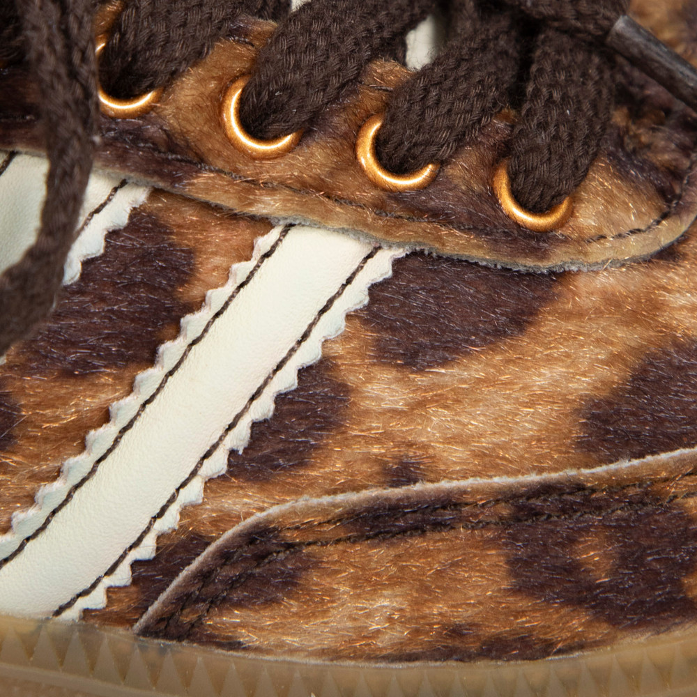 Wales Bonner Adidas x Wales Bonner Brown Leopard Pony Calfskin Trainers