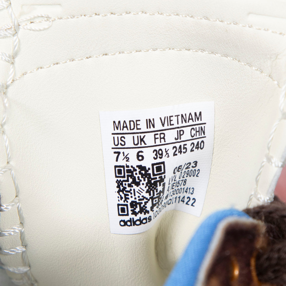 Wales Bonner Adidas x Wales Bonner Brown Leopard Pony Calfskin Trainers