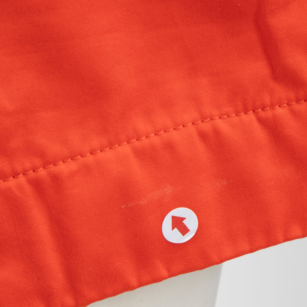 Acne Studios Red Button Detail Mini Skirt