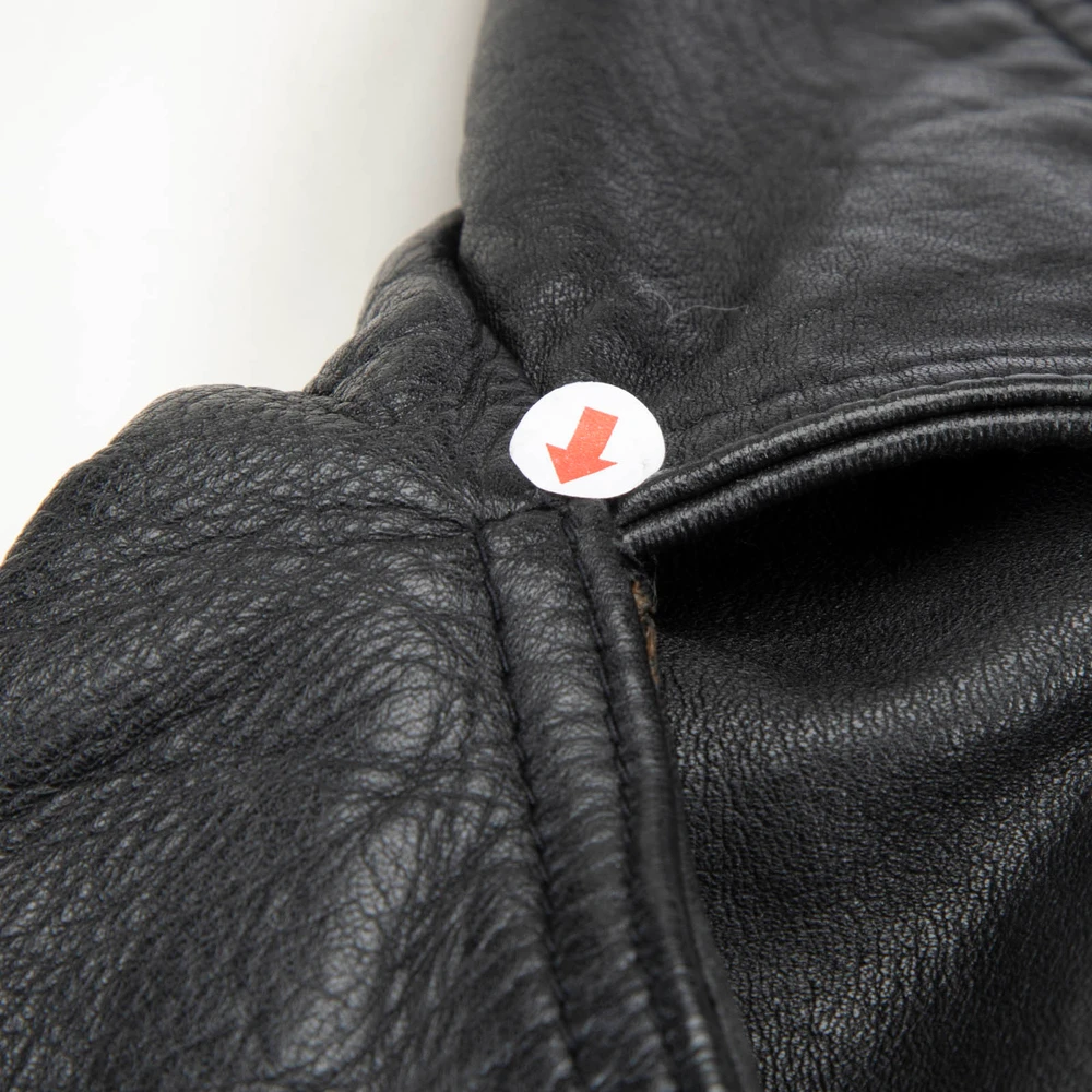 Acne Studios Black Calfskin Biker Jacket