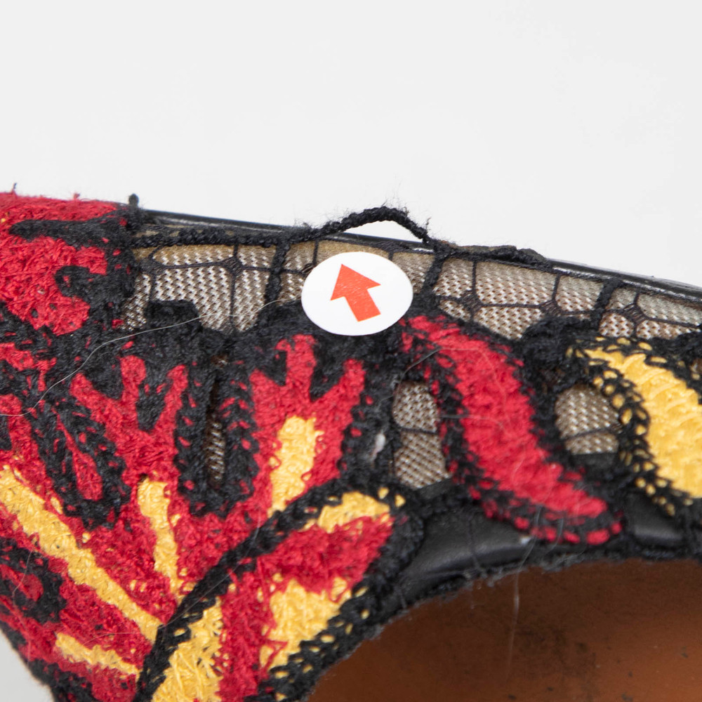 Valentino Garavani Embroidered Mesh Pumps