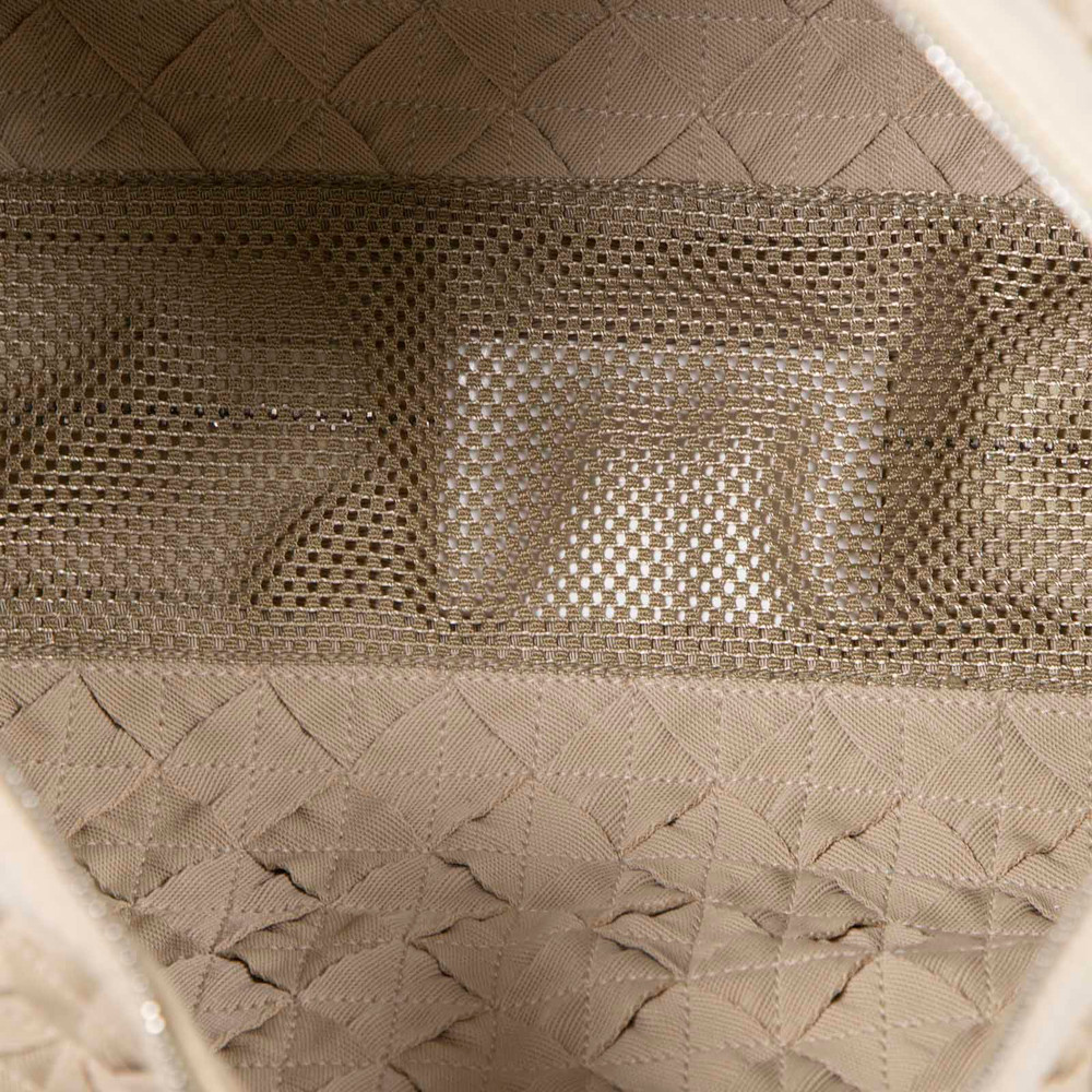 Bottega Veneta Beige Light Webbing Intrecciato Bag