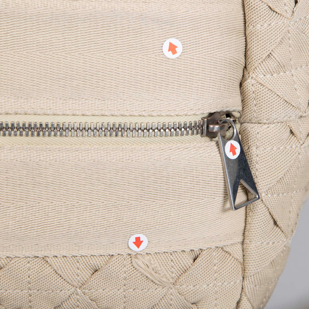 Bottega Veneta Beige Light Webbing Intrecciato Bag