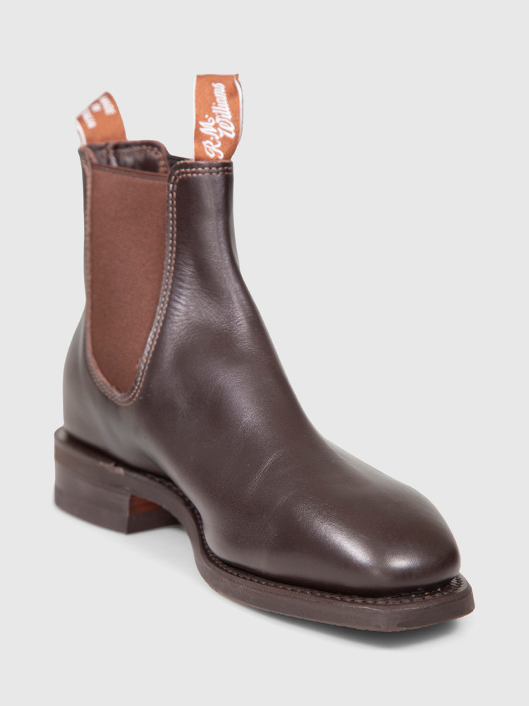 R.M. Williams Chestnut Yearling Leather Tambo Boots