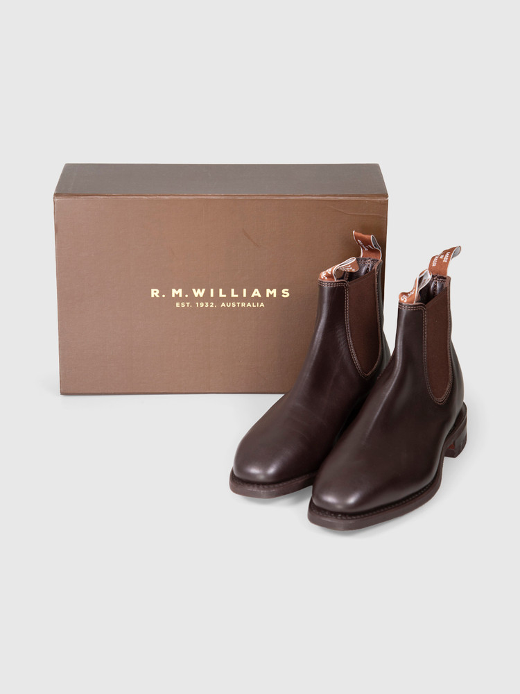R.M. Williams Chestnut Yearling Leather Tambo Boots