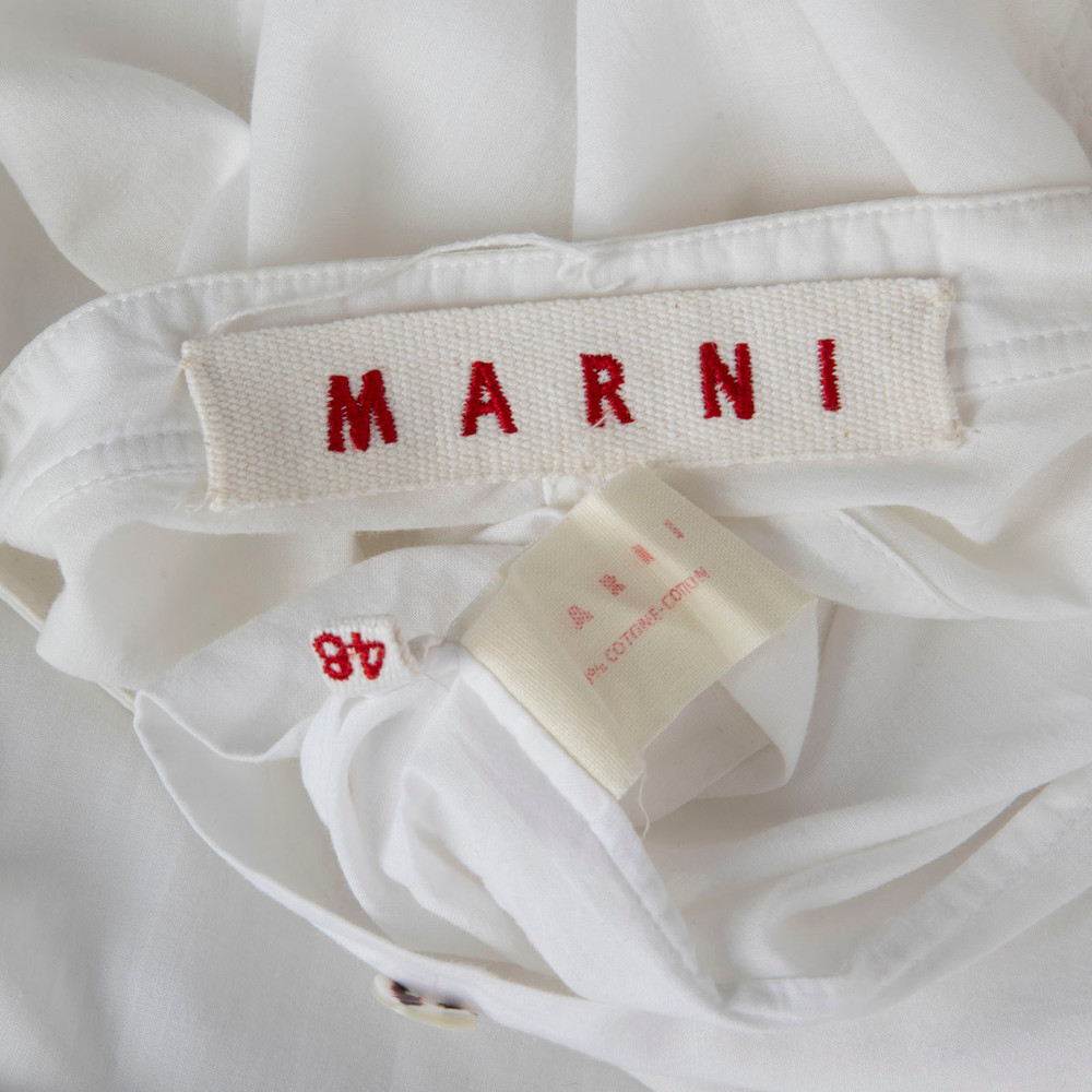 Marni White Button Up Shirt