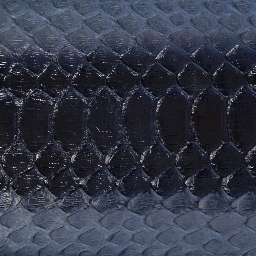 Dior Dior Homme Navy Python Bifold Wallet