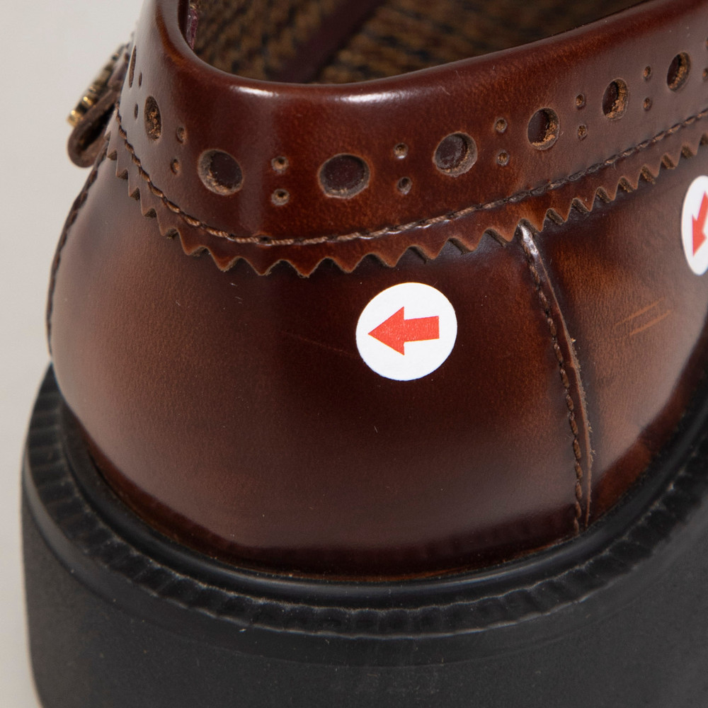 Tod's Brown Patent Leather Mocassino Loafers