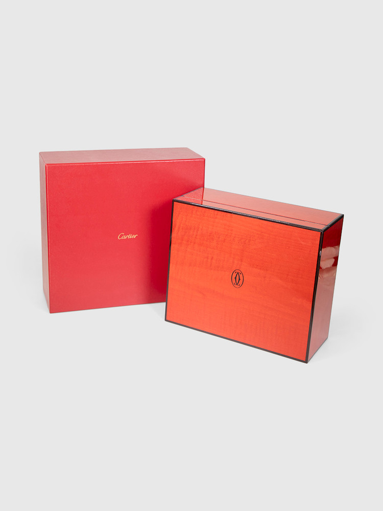 Cartier Limited Edition Red Watch Storage Box