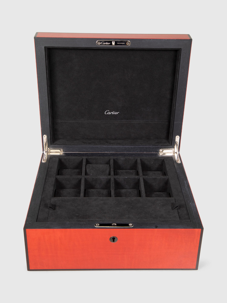 Cartier Limited Edition Red Watch Storage Box