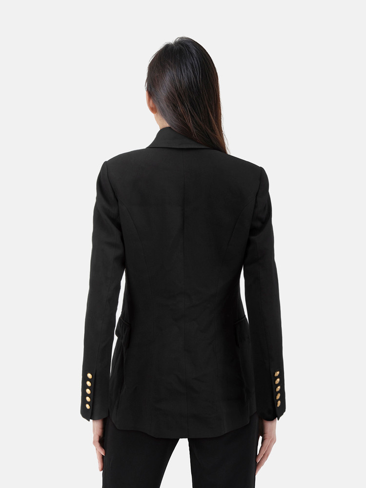 Balmain Black Single Breasted Blazer