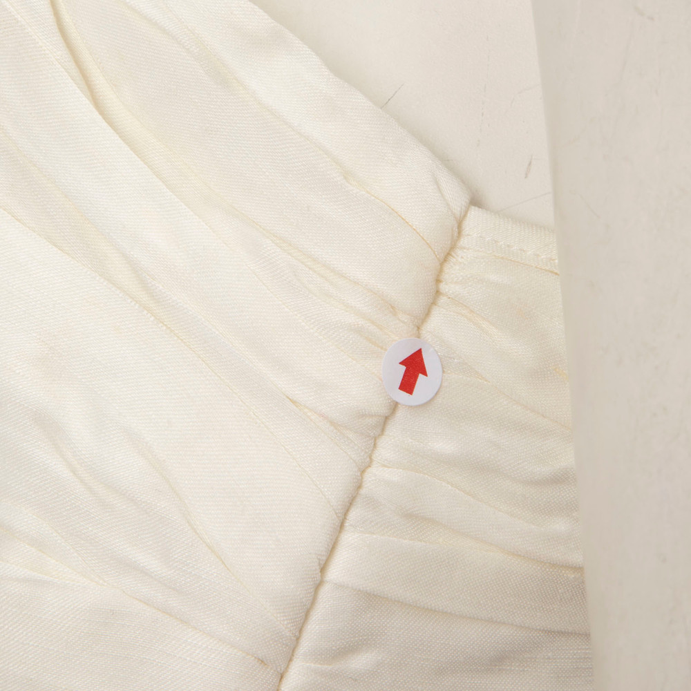 Aje White Adelia Ruffle Mini Dress