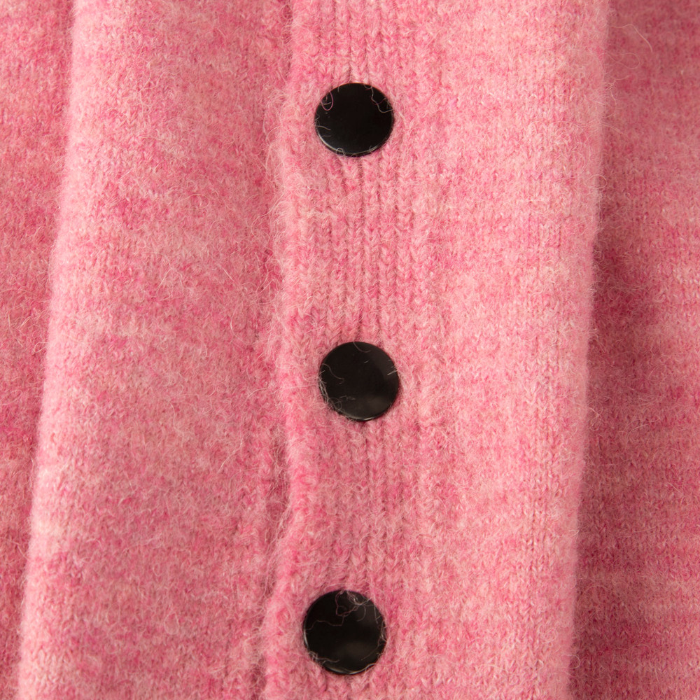 Isabel Marant Pink Marina Knitted Knee Length Dress