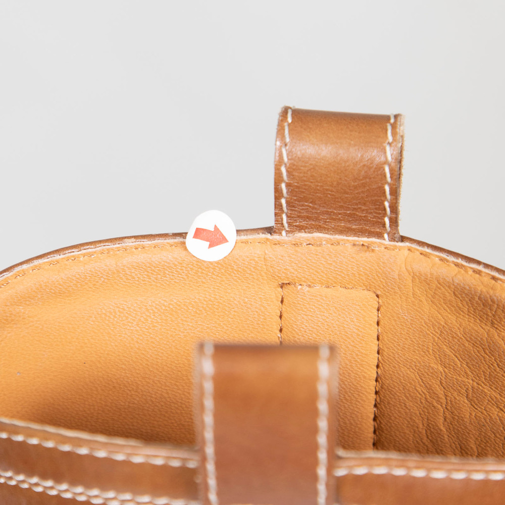 Ganni Brown Leather Embroidered Western Boots