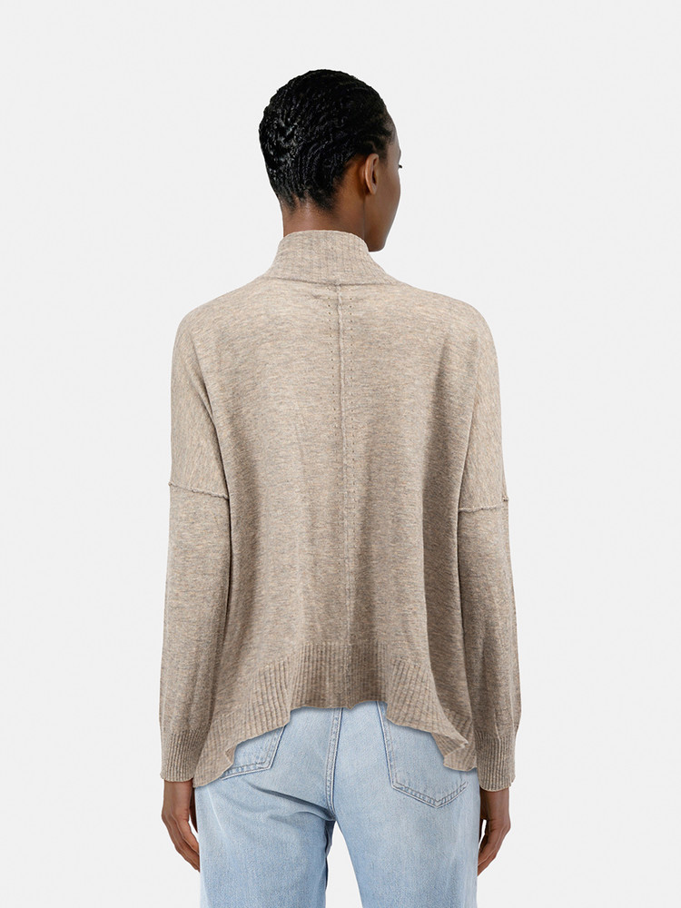 Zadig & Voltaire Grey Cashmere Knit Cardigan