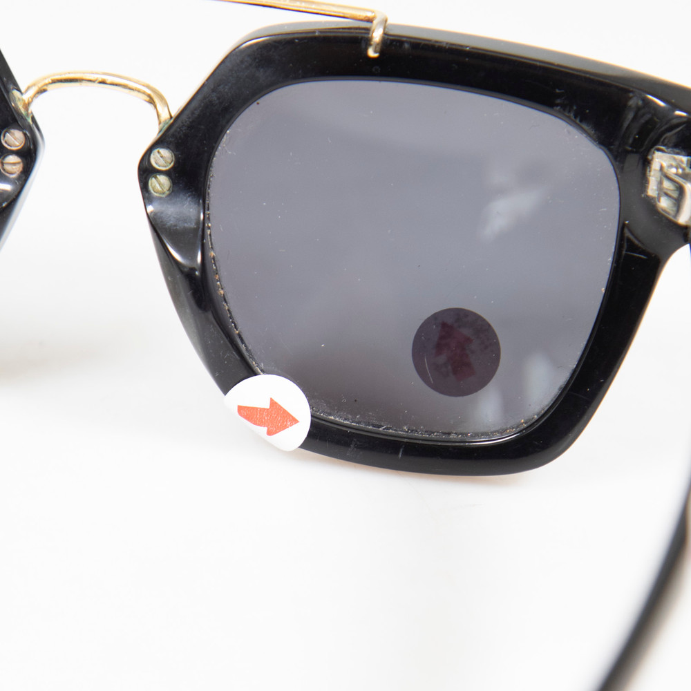 Céline Black Square Sunglasses