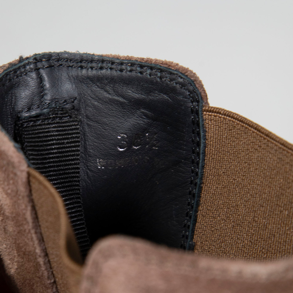 Tod's Brown Suede Ankle Boots
