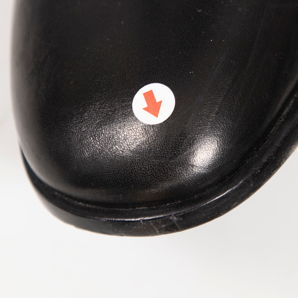 Gucci Black Leather Knee High Boots