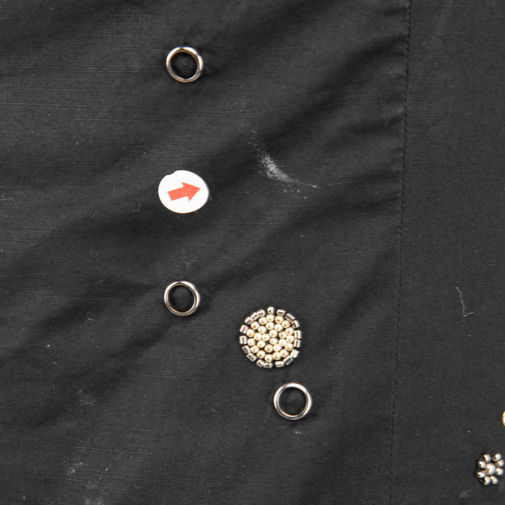 Isabel Marant Black Belila Embellished Padded Dress