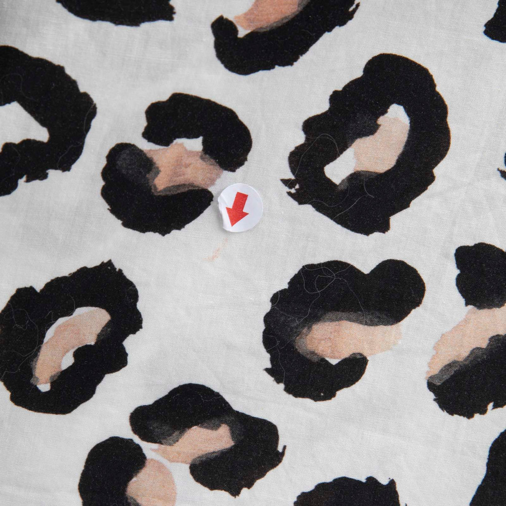 Alaïa Leopard Print Belted Knee Length Dress