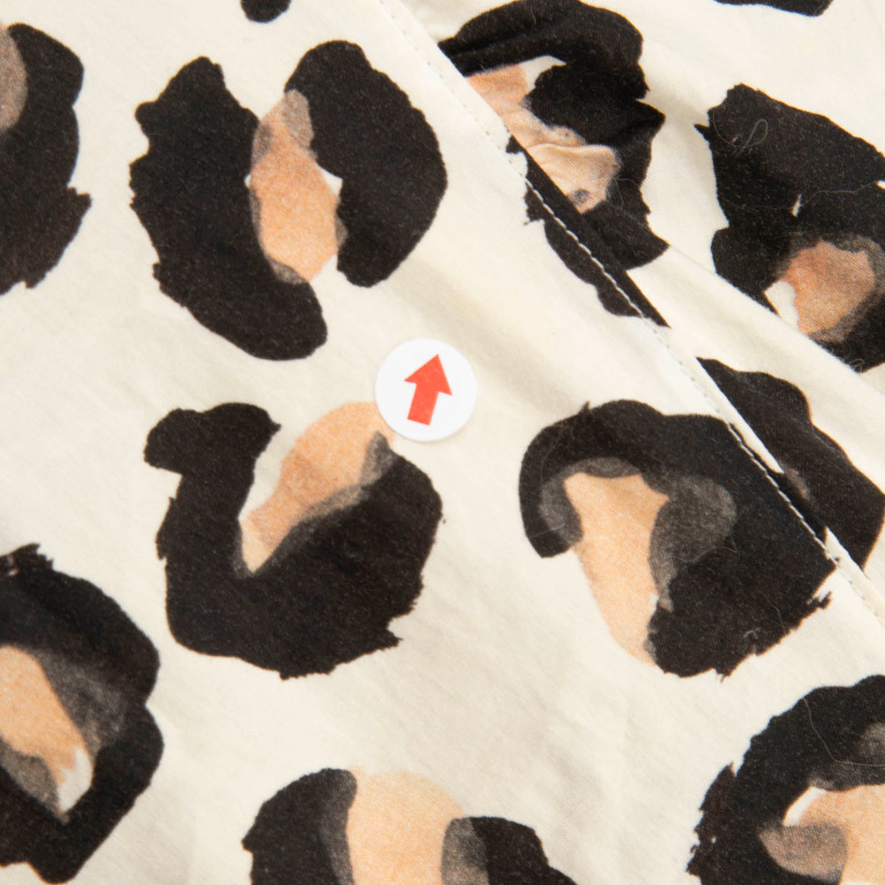 Alaïa Leopard Print Belted Mini Dress