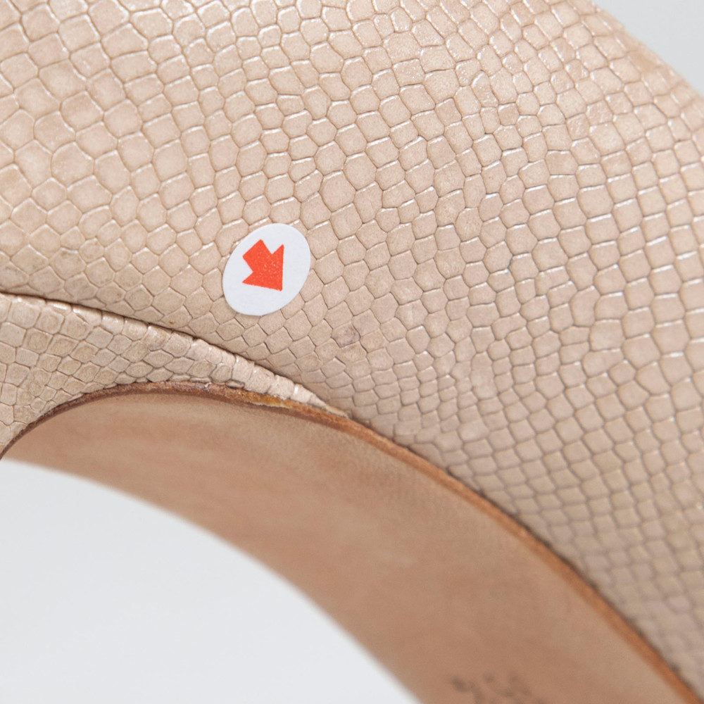 Jimmy Choo Romy 85 Lizard Embossed Pumps