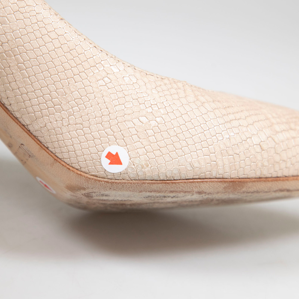 Jimmy Choo Romy 85 Lizard Embossed Pumps