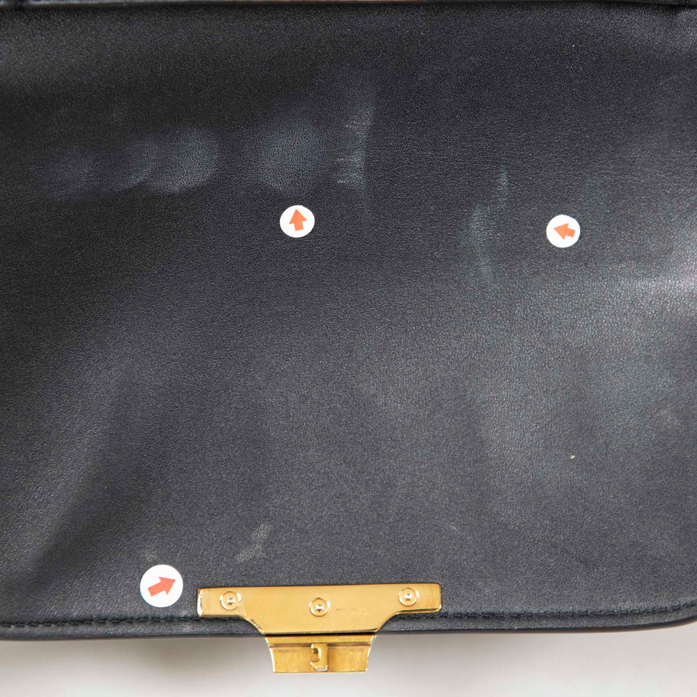 Céline Black Triomphe Leather Bag
