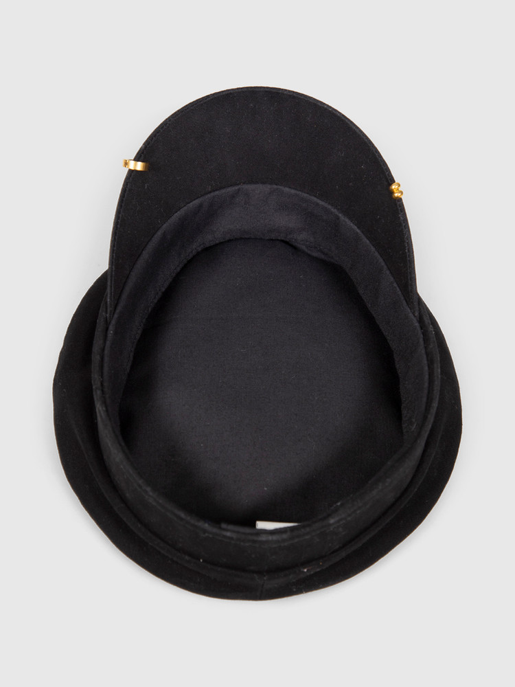 Ruslan Baginskiy Black Logo Bakerboy Cap