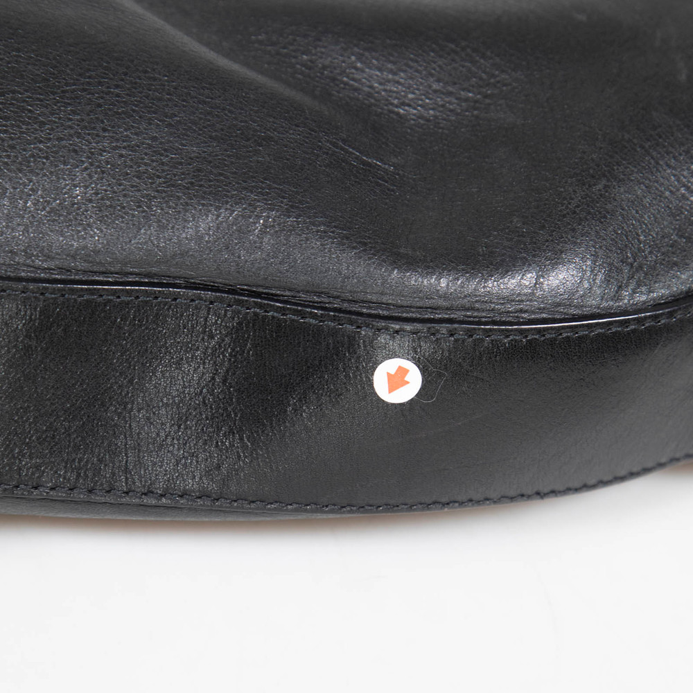 Dolce & Gabbana Vintage Black Leather Miss Rider Bag