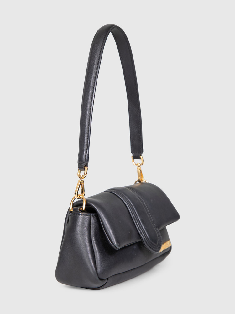 Jacquemus Black Leather Le Petit Bambimou Shoulder Bag