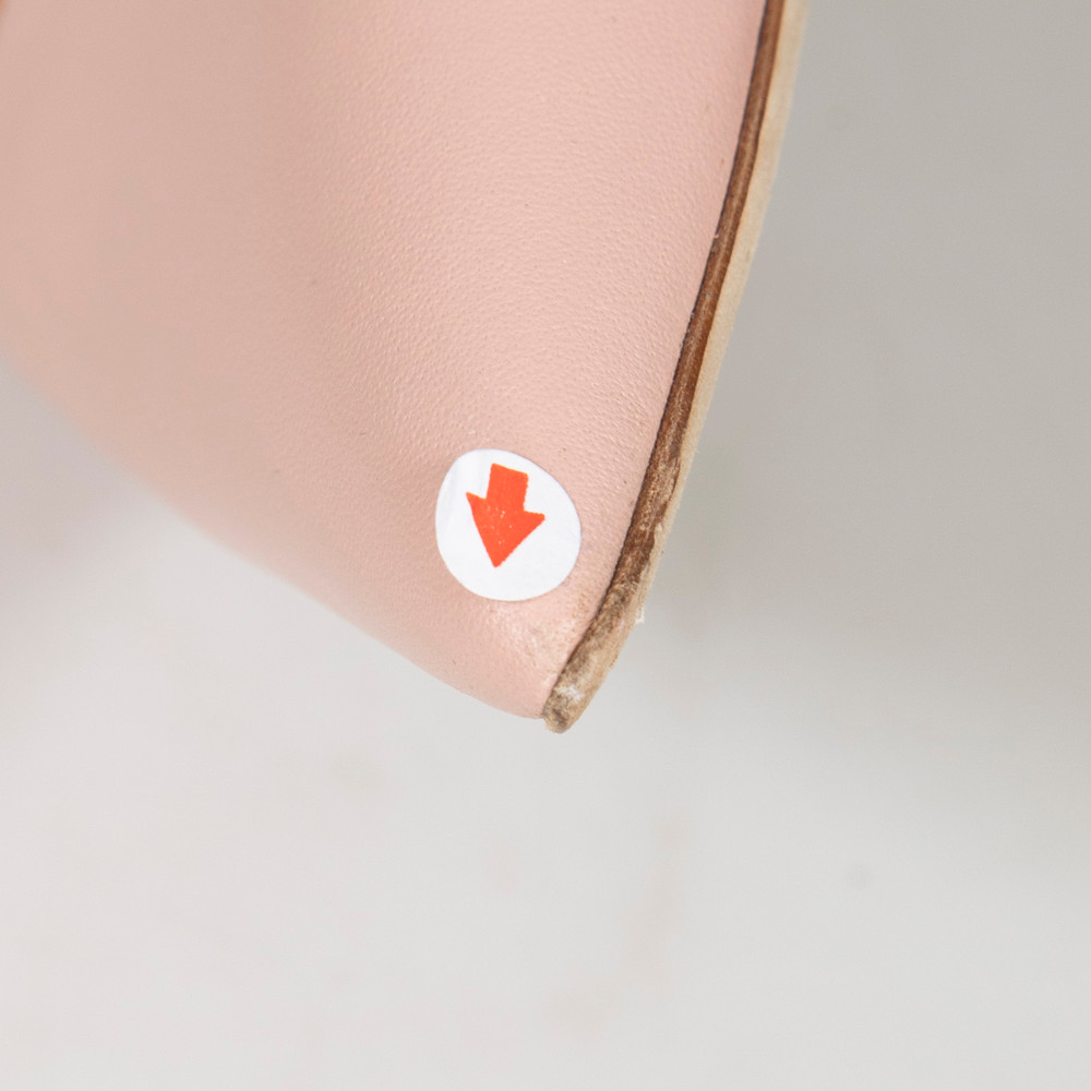 Rupert Sanderson Pink Leather Pointed Pumps