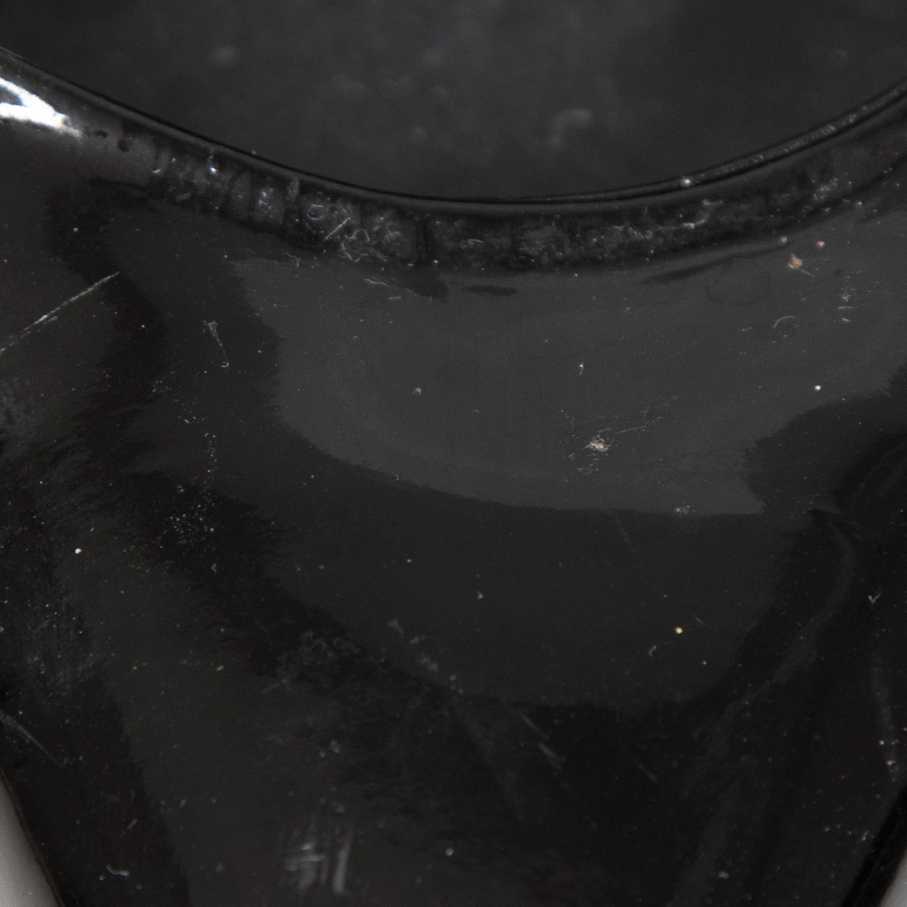 Burberry Black Patent Leather Pumps