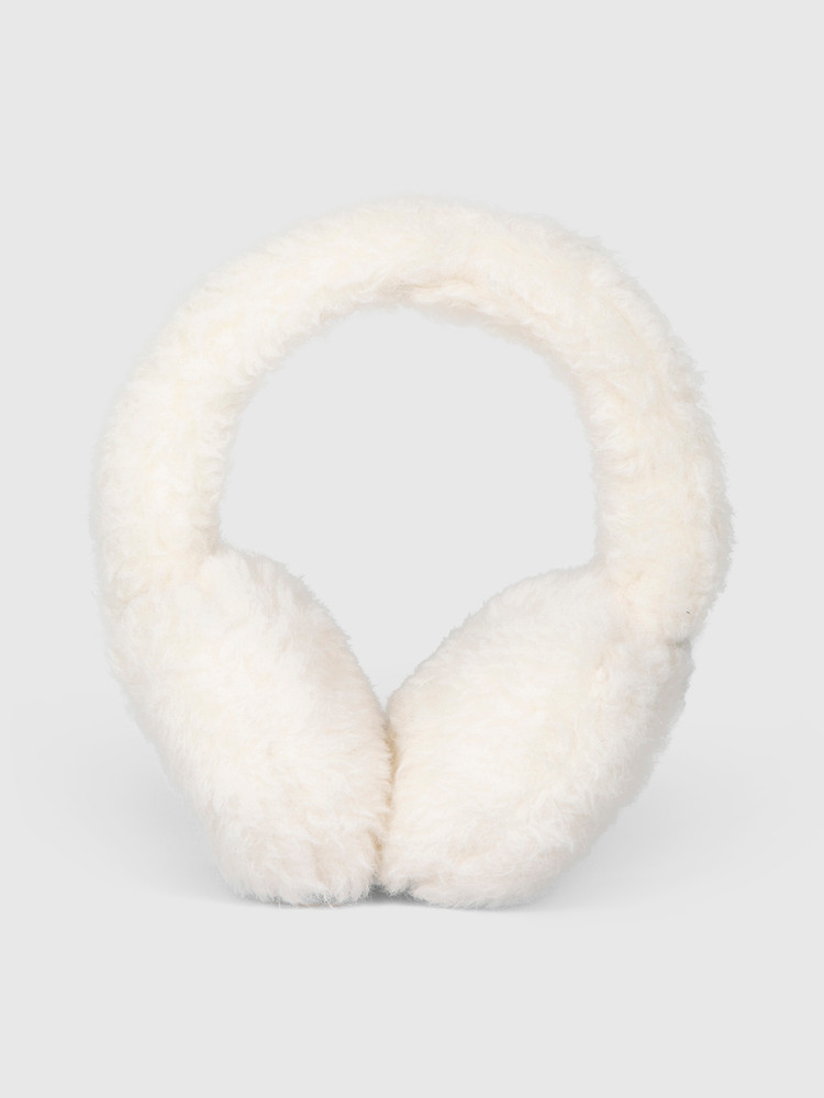 Max Mara White Logo Detail Earmuffs
