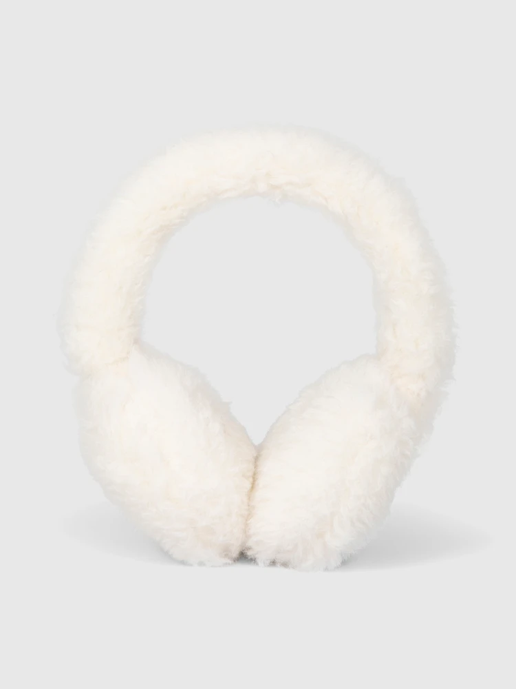 Max Mara White Logo Detail Earmuffs
