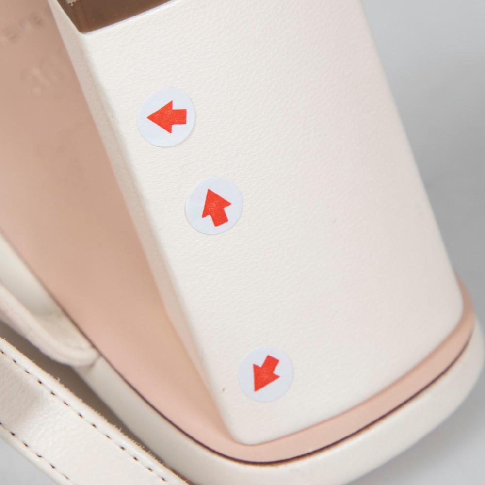 Roger Vivier White Leather Buckle Heeled Sandals