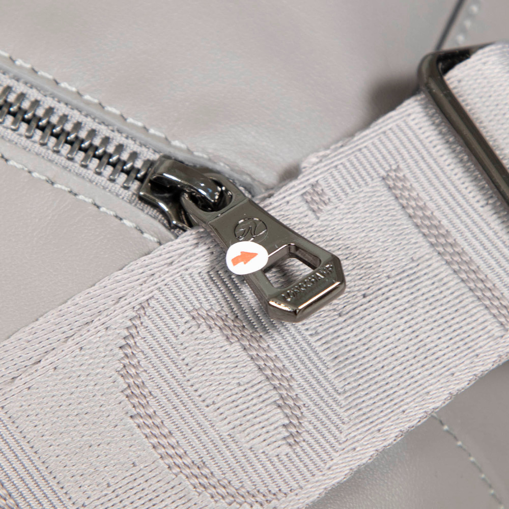 Longchamp Grey Leather Le Pliage Xtra Backpack