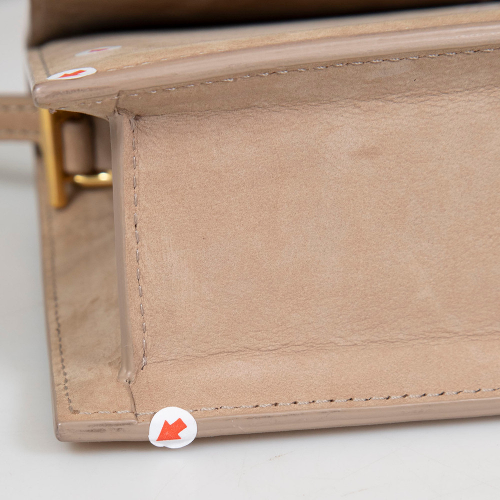 Jacquemus Brown Suede Le Bambino Long Bag