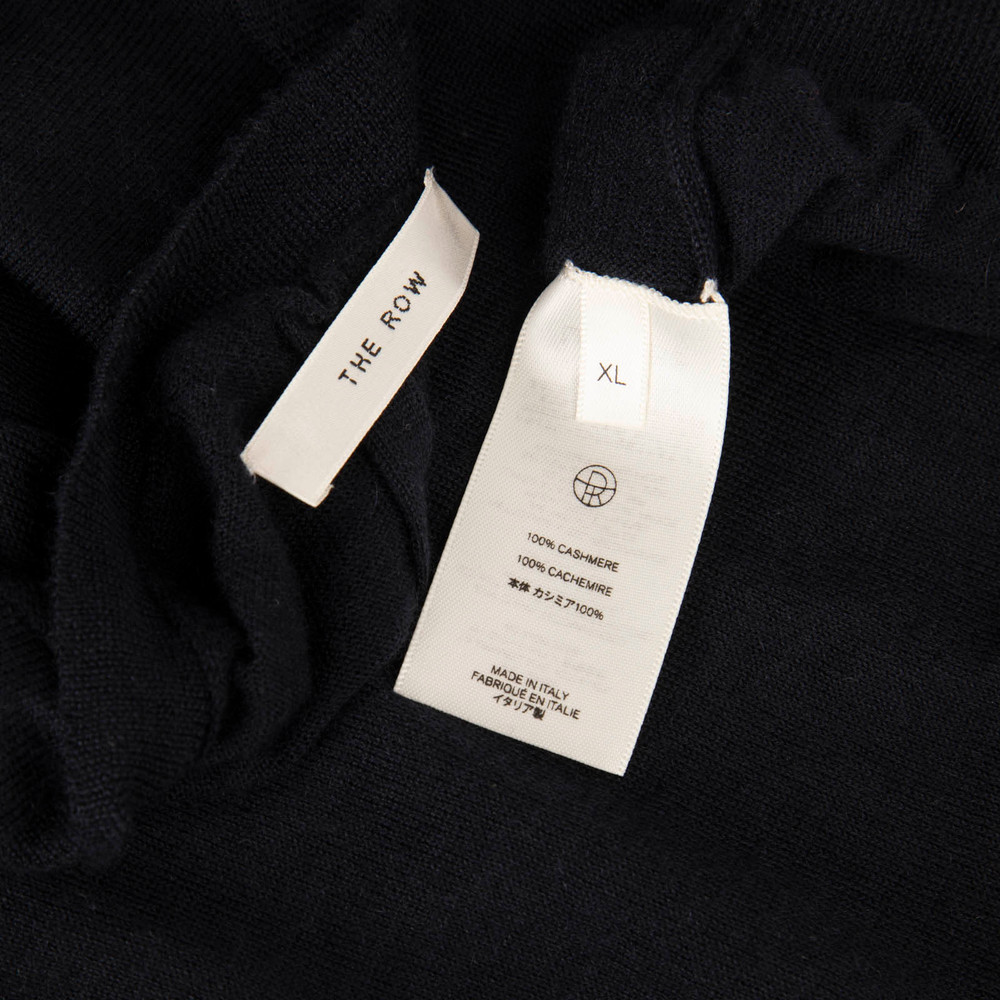 The Row Navy Cashmere Vest Top