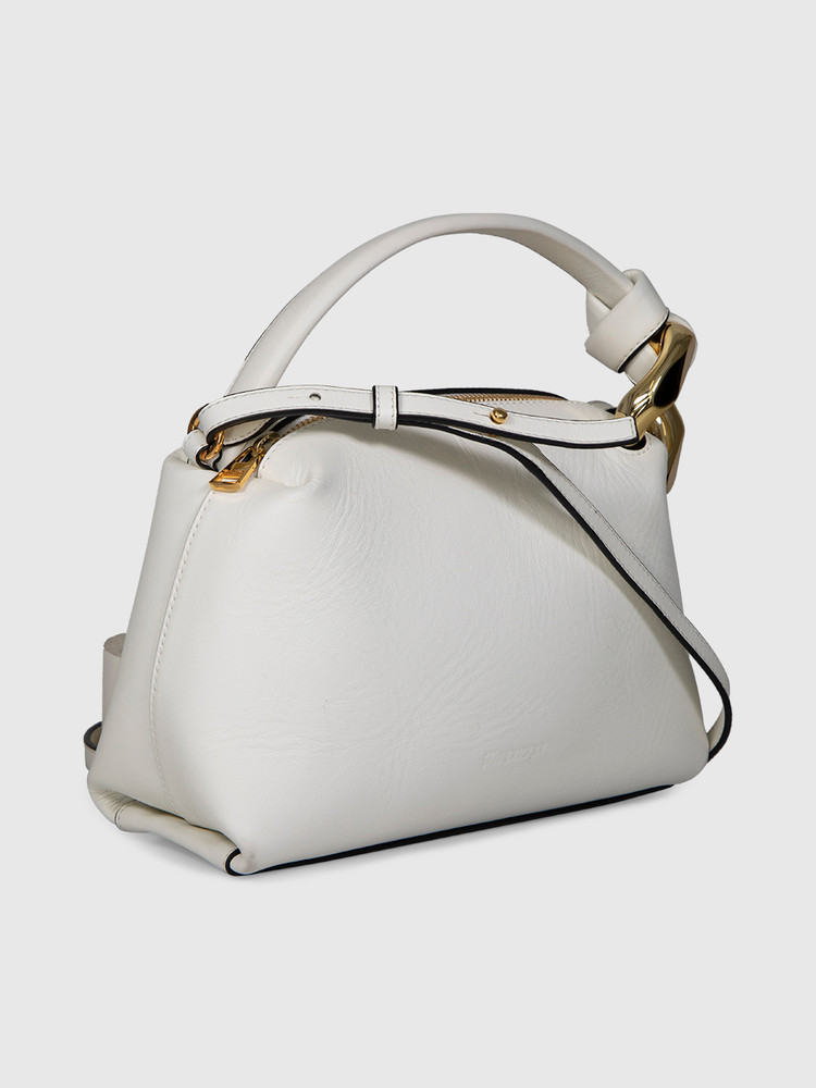 J.W.Anderson White Leather Corner Bag