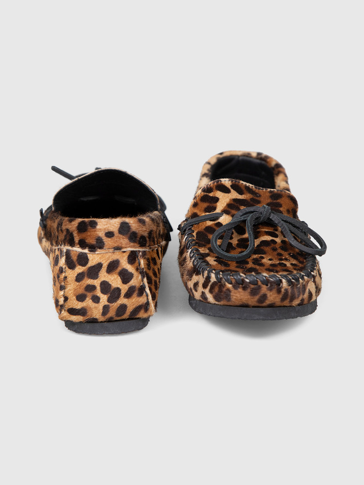 Isabel Marant Leopard Pony Hair Fitza Loafers
