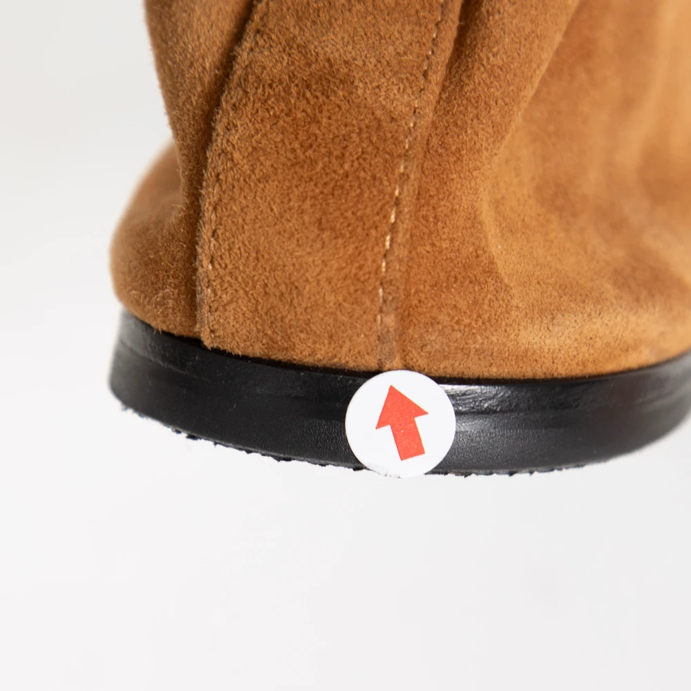 Totême Brown Suede Loafers