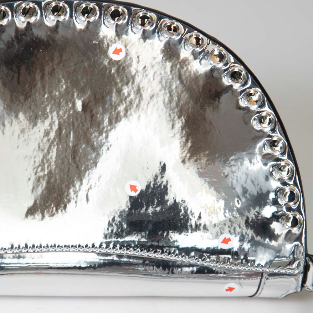 Isabel Marant Silver Skano Studded Leather Belt Bag