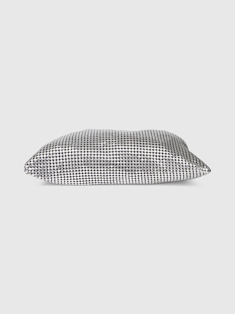 Paco Rabanne Silver Chainmail Pixel Bag