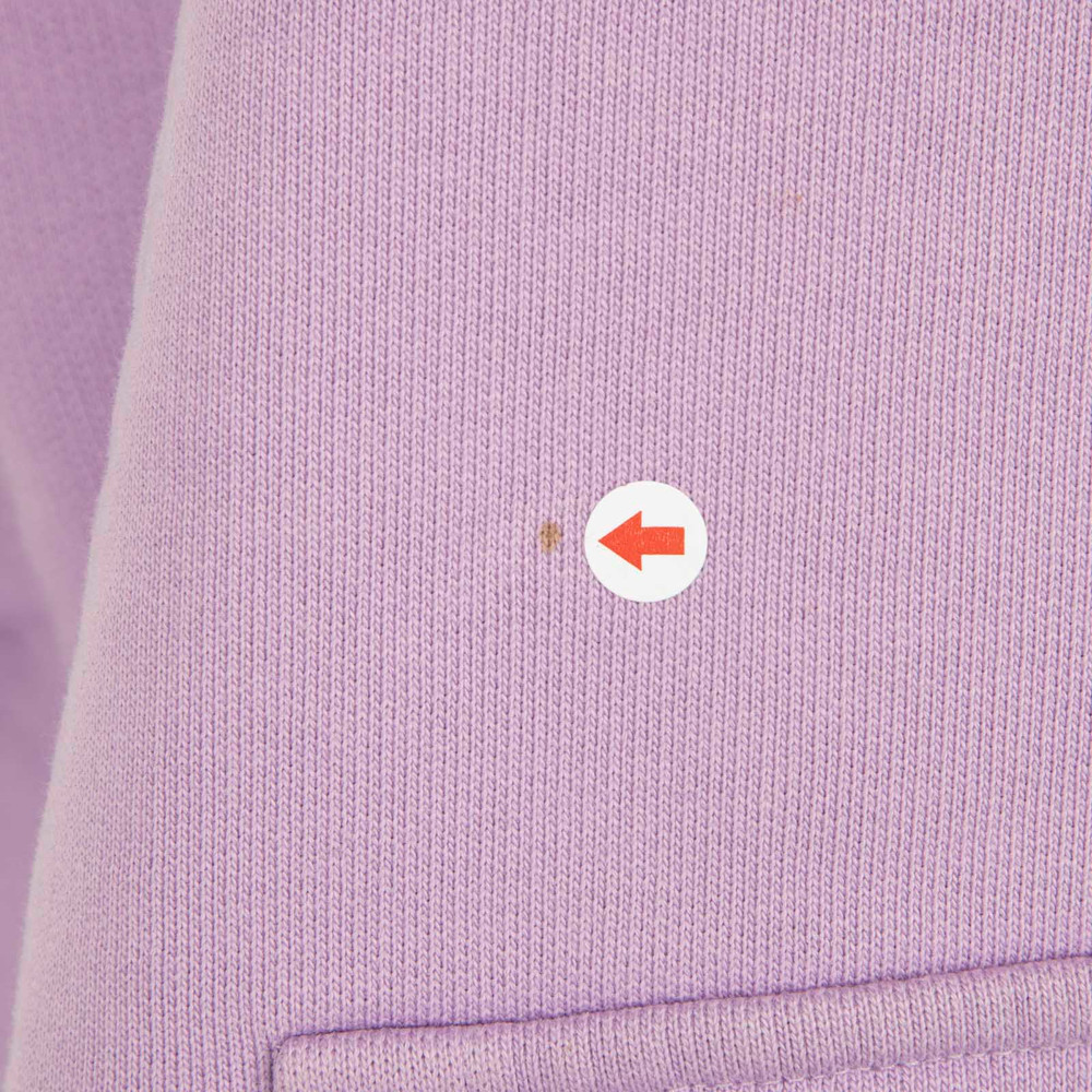 AMI Purple Logo Embroidered Sweatshirt