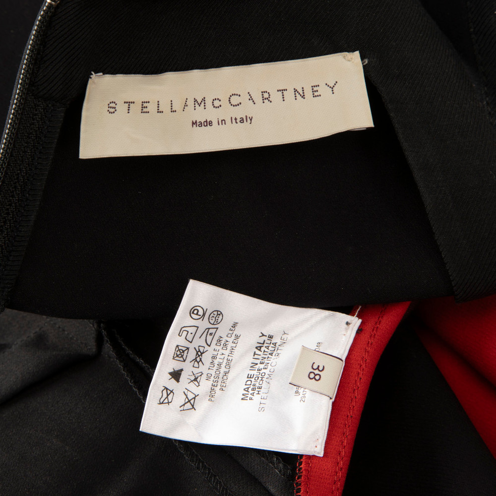 Stella McCartney Red & Black Miracle Midi Dress