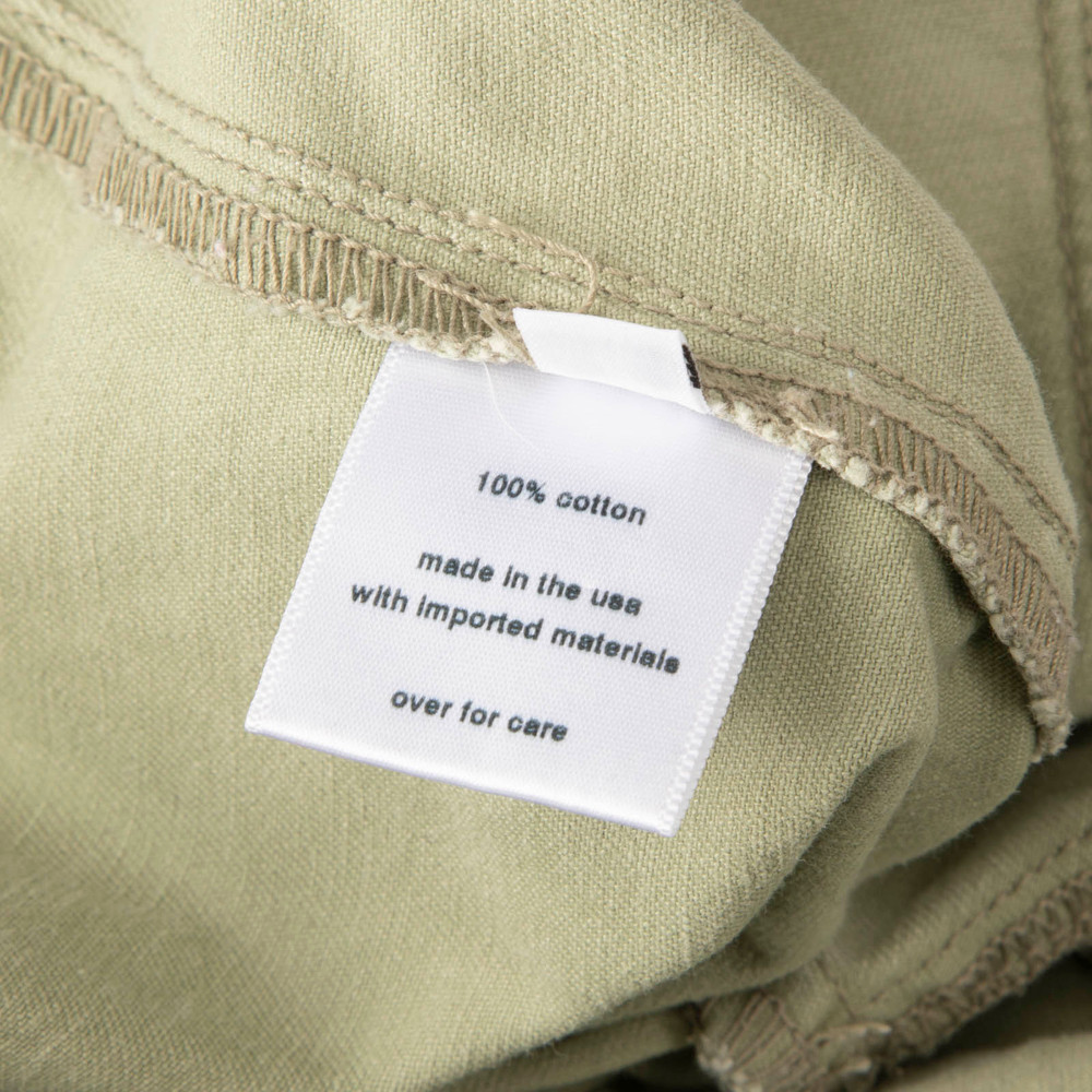 Rachel Comey Green Denim Tapered Cargo Jeans