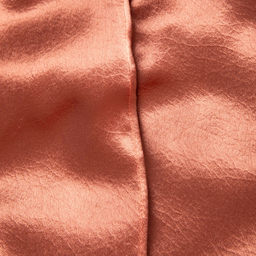 Cinq à Sept Copper Satin Straight Trousers