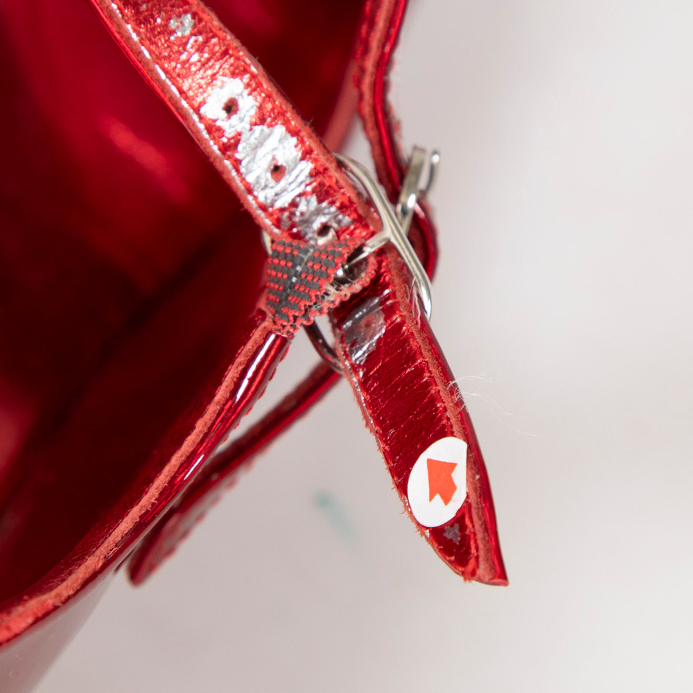 Christian Louboutin Red Patent Mary Jane Pumps